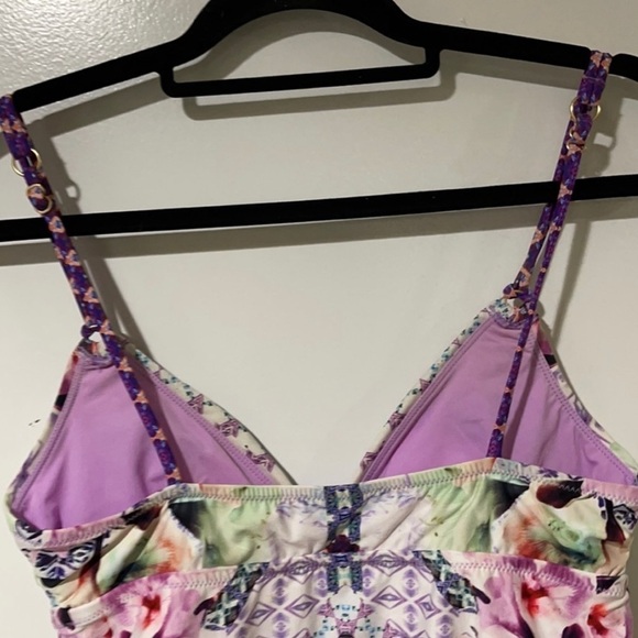 Nanette Lepore Swimmer Bikini Top Size Small NWOT - Picture 5 of 7